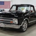 1967 Chevrolet C-10  66607 Miles Black Pickup Truck V8 Automatic
