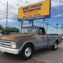 1967 Chevrolet C-10 long bed   250 CUBIC INCH 3 Speed Manual Silver