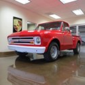 1967 Chevrolet C10  1 Red Truck 350 V8 3-Speed Manual