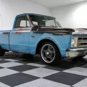 1967 Chevrolet C10  41 Miles Blue Patina Pickup Truck LS2 V8 4L80E