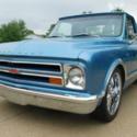 1967 CHEVROLET C10 76 Miles BLUE LS2 6.0 SIX SPEED ROTISSERIE RESTORATION W@W!