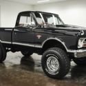 1967 Chevrolet C10 CST CUSTOM 4X4 378 Miles Black Pickup Truck 396 Big Block Che