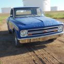 1967 Chevrolet c10 short bed step-side Nice Old truck 327, auto runs well solid