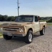 1967 Chevrolet C10/K10 Pickup Yellow Custom