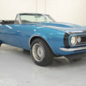 1967 Chevrolet Camaro Convertible 327 Auto #'s Matching Buckets Console Rally's