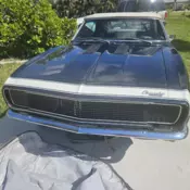 1967 Chevrolet Camaro Convertible Blue rs