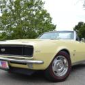 1967 Chevrolet Camaro RS SS Convertible Butternut  350 Manual 41,591 Miles