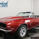 1967 Chevrolet Camaro RS/SS 79324 Miles Maroon Metallic Convertible 512 CI 4 Spe
