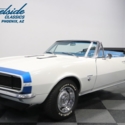 1967 Chevrolet Camaro RS/SS Tribute 71805 Miles Ermine White Convertible 350 V8
