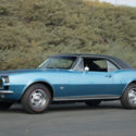 1967 Chevrolet Camaro SS/RS 24359 Miles Blue Hardtop  4-Speed Manual
