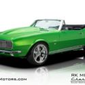 1967 Chevrolet Camaro  Synergy Green Metallic Convertible ZZ572 V8 5 Speed Manua