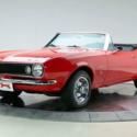 1967 Chevrolet Camaro  V8 5.4L Automatic Convertible Bolero Red