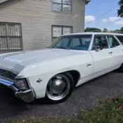 1967 Chevrolet Caprice Wagon White