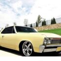1967 Chevrolet Chevelle BUTTERCUP YELLOW WITH A Iron Headed SBC CRATE 383 3,900