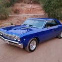 1967 Chevrolet Chevelle Coupe Blue RWD Automatic malibu