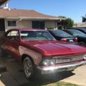 1967 chevrolet chevelle malibu two door coupe 396 4 speed  manual transmission