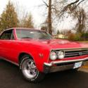 1967 Chevrolet Chevelle SS 138 Code Bolero Red Hardtop 396 V8 4 Speed Manual