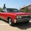 1967 Chevrolet Chevelle SS 396 Convertible #&#039;s Matching, Factory Air, Bolero Red