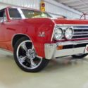 1967 Chevrolet Chevelle SS 50049 Miles Bolero Red 2 Door Hard Top 396 Automatic
