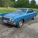 1967 Chevrolet Chevelle SS Super Sport Marina Blue