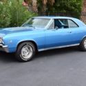 1967 Chevrolet Chevelle SS396 4-Speed #&#039;s Matching 0 Marina Blue Coupe 396C.I. M