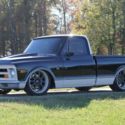1967 Chevrolet Color-Matched Black Blue Pearl Big Block C10 with Air Ride