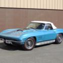 1967 Chevrolet Corvette 427/435 Convertible Frame Off Restored Marina Blue