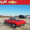 1967 Chevrolet Corvette  70041 Miles Red Convertible  4-Speed Manual