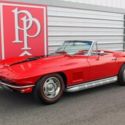 1967 Chevrolet Corvette Convertible, 427 BB 400hp, 52,847 Miles Red on white