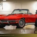1967 Chevrolet Corvette Convertible 427 Rally Red Convertible 427cid/435hp 3x2bb