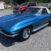 1967 Chevrolet Corvette Convertible Blue