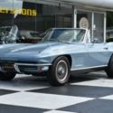 1967 Chevrolet Corvette Convertible, Elkhart over Teal Blue, Rare Colors,4 Speed