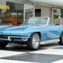 1967 Chevrolet Corvette Convertible, Marina Blue, #&#039;s Match, 4 Speed.