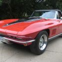 1967 Chevrolet Corvette Convertible Red Roadster 4 Spd Black Interior Super Rare