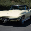 1967 Chevrolet Corvette Sting Ray 64065 Miles Yellow Convertible  4-Speed Manual