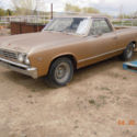1967 Chevrolet El Camino Base Original Pickup 2-Door 327 V-8 Power Glide