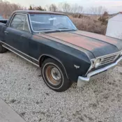 1967 Chevrolet El Camino  - Deepwater Blue