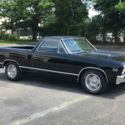 1967 Chevrolet El Camino SS Big Block 4 Speed Vintage Air Black on Black