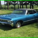 1967 Chevrolet Impala Convertible 283ci V8 Gas Engine 3-Speed Manual Garage Kept