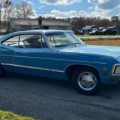 1967 Chevrolet Impala low mileage one owner 327 auto PS PB 2 door hdtp fastback