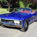 1967 CHEVROLET IMPALA SS SUPER SPORT CONVERTIBLE CUSTOM DIGITAL DASH A/C GARAGED