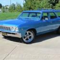 1967 Chevrolet Malibu Station Wagon From CA   V8  FREE SHIPPING w/ Buy It Now!!!