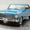 1967 Chevrolet Nova SS 350 V8 4 Speed Automatic Hardtop Marina Blue
