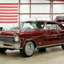 1967 Chevrolet Nova SS  46579 Miles Madeira Maroon Coupe 327ci V8 4-Speed Manual