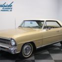 1967 Chevrolet Nova SS 71237 Miles Granada Gold Hardtop 250 CI Inline 6 2 Speed