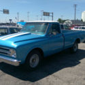 1967 CHEVY 2500 PICK UP, V-8 SMALL BLOCK, AUTOMATIC TRANSMISSION, NICE PAINT