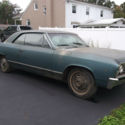 1967 Chevy Chevelle 2dr. hardtop Barn Find! 230/PG 74k solid body/floor/frame!