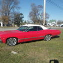 1967 Chevy Impala Convertible Winter Project fine roller frame included, No Res.