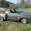 1967 CHEVY PICK UP RAT ROD TRUCK REMOVABLE METAL TOP TRANS AM SUB FRAME & REAR