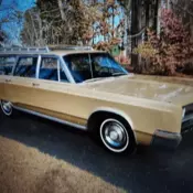 1967 Chrysler Town and Country  Tan Station Wagon 383 V8